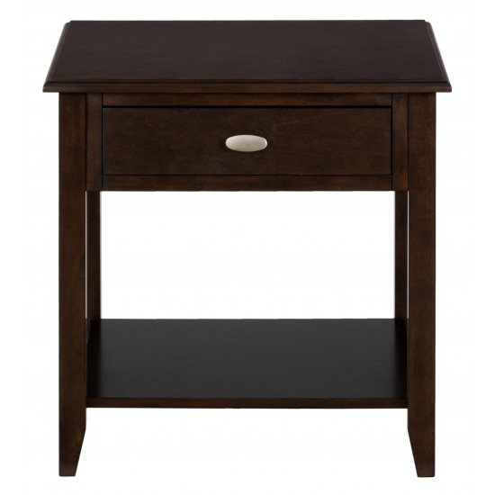 Merlot End Table