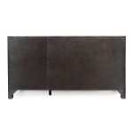 Gramercy Mid-Century Modern Chevron Three Door 60" Accent Cabinet