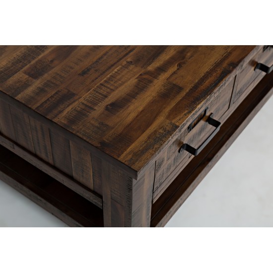 Cannon Valley Three Drawer Cocktail Table