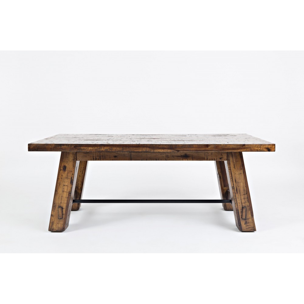Cannon Valley Trestle Cocktail Table Cannon Valley Trestle Cocktail Table