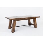 Cannon Valley Trestle Cocktail Table