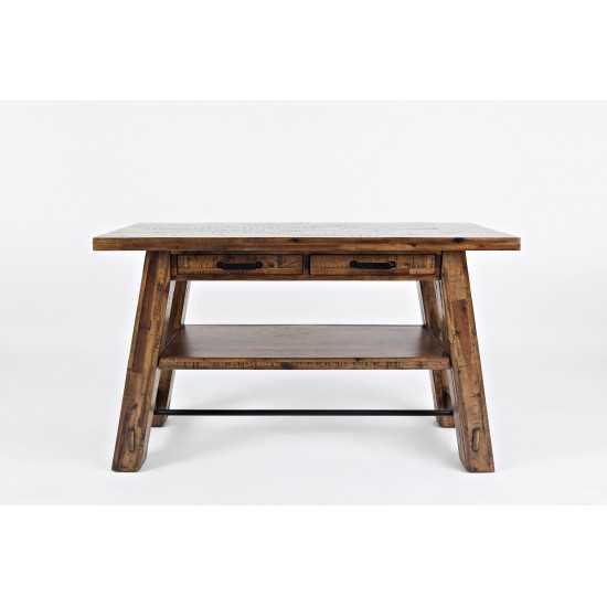 Cannon Valley Trestle Sofa Console Table