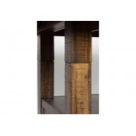 Cannon Valley 72" Distressed Dining Table with Storage Base