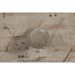 Rustic Shores USB Charging Chairside Table