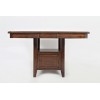Manchester Adjustable Height 54" Square Dining Table