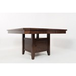 Manchester Adjustable Height 54" Square Dining Table