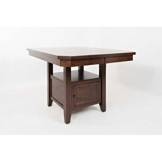 Manchester Adjustable Height 54" Square Dining Table