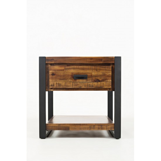 Loftworks End Table with Drawer