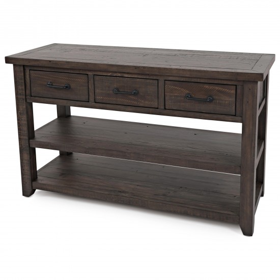 Madison County Reclaimed Pine Harris 3 Drawer Console