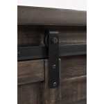 Madison County Reclaimed Pine 32" Barn Door Accent Cabinet