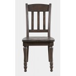 Madison County Reclaimed Pine Slatback Dining Chair (Set of 2)