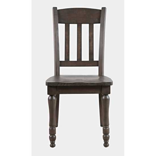 Madison County Reclaimed Pine Slatback Dining Chair (Set of 2)