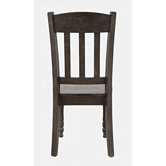 Madison County Reclaimed Pine Slatback Dining Chair (Set of 2)