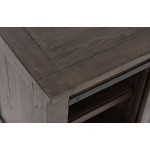Madison County Reclaimed Pine 60" Console with Barn Door