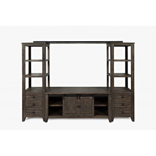 Madison County Reclaimed Pine Entertainment Center with 60'' TV Console