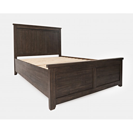 Madison County Reclaimed Pine Queen Panel Bed