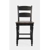 Madison County Reclaimed Pine Ladderback Counter Stool (Set of 2)