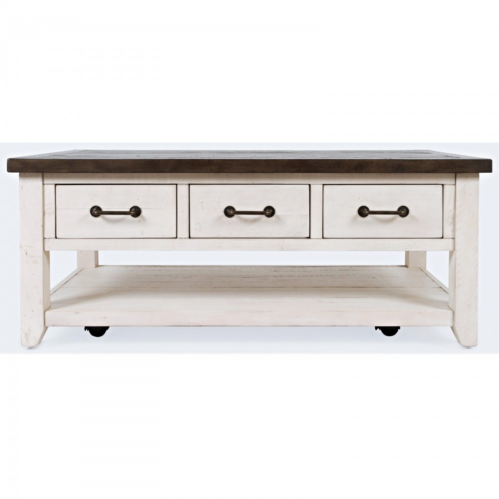 Madison County Reclaimed Pine Harris 3 Drawer Cocktail Table Madison County Reclaimed Pine Harris 3 Drawer Cocktail Table