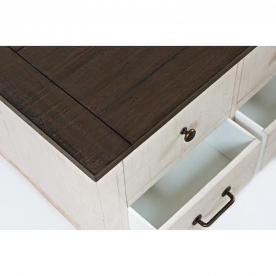 Madison County Reclaimed Pine Harris Lift Lid Cocktail Table
