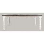 Madison County Reclaimed Pine 78" Extension Farmhouse Dining Table