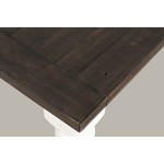 Madison County Reclaimed Pine 78" Extension Farmhouse Dining Table