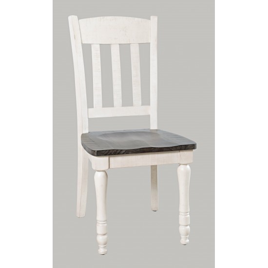 Madison County Reclaimed Pine Slatback Dining Chair (Set of 2)