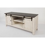 Madison County Reclaimed Pine 60" Console with gliding Barn Door