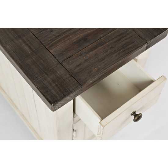 Madison County Reclaimed Pine Chairside Table