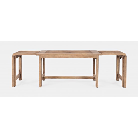 Bradford Extendable Solid Mango Hardwood Bench