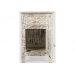 Global Archive Hand Carved Accent Table