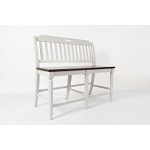 Orchard Park Slatback Counter Height Bench