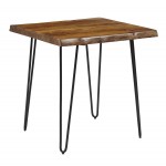 Nature's Edge 24'' Solid Acacia Square End Table