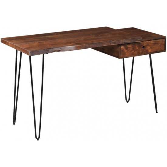 Nature's Edge Solid Acacia Desk with Drawer