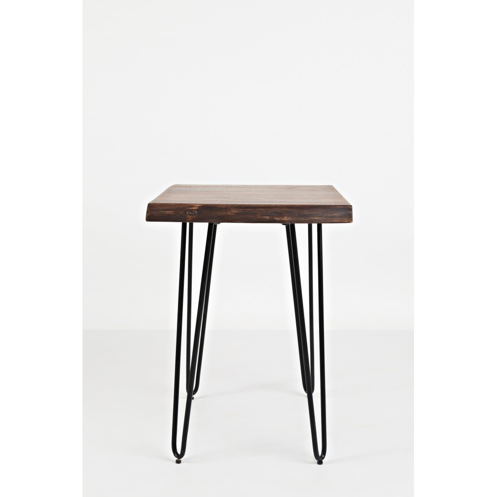 Nature's Edge Solid Acacia Chairside Table