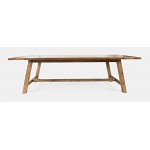 Telluride Trestle Counter Table with Two Leaves