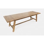 Telluride Trestle Counter Table with Two Leaves