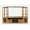 Telluride Rustic Pine Entertainment Center with 70" TV Console