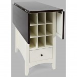 Asbury Park Storage Counter Drop Leaf Table