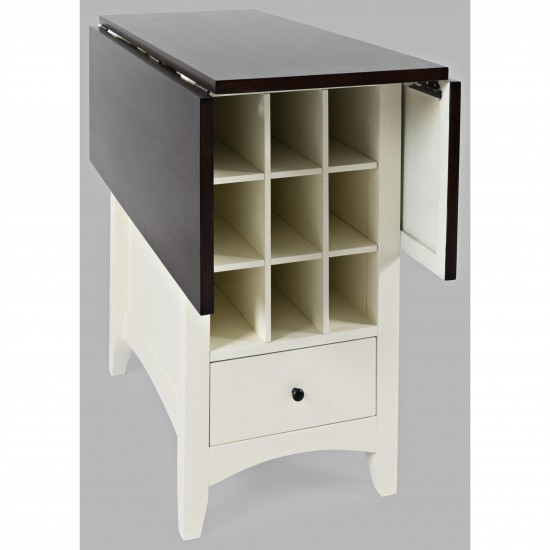 Asbury Park Storage Counter Drop Leaf Table