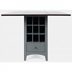 Asbury Park Storage Counter Drop Leaf Table
