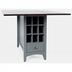 Asbury Park Storage Counter Drop Leaf Table