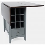 Asbury Park Storage Counter Drop Leaf Table