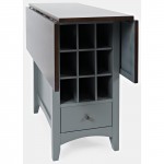 Asbury Park Storage Counter Drop Leaf Table