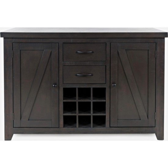 American Rustics Sideboard Buffet with Wine Rack