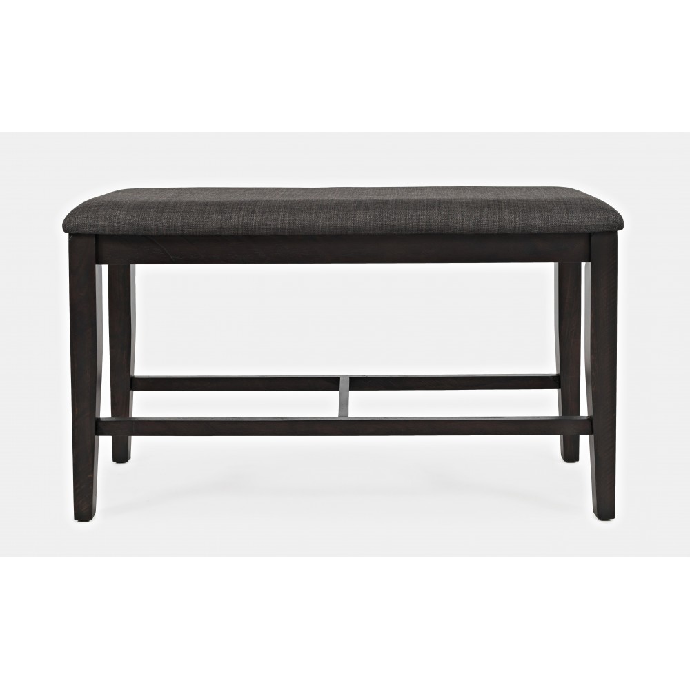 American Rustics Upholstered Counter Bench American Rustics Upholstered Counter Bench