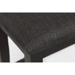 American Rustics Upholstered Counter Bench
