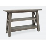 Outer Banks Reclaimed Pine Sofa Console Table - Driftwood