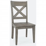 Outer Banks Reclaimed Pine X-Back Chair - Driftwood