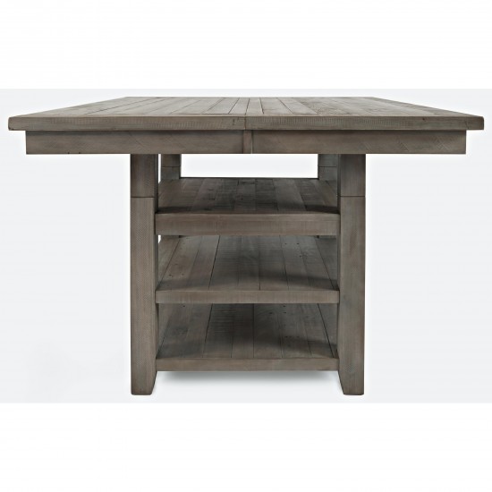 Outer Banks Reclaimed Pine Adjustable Height Storage Dining Table