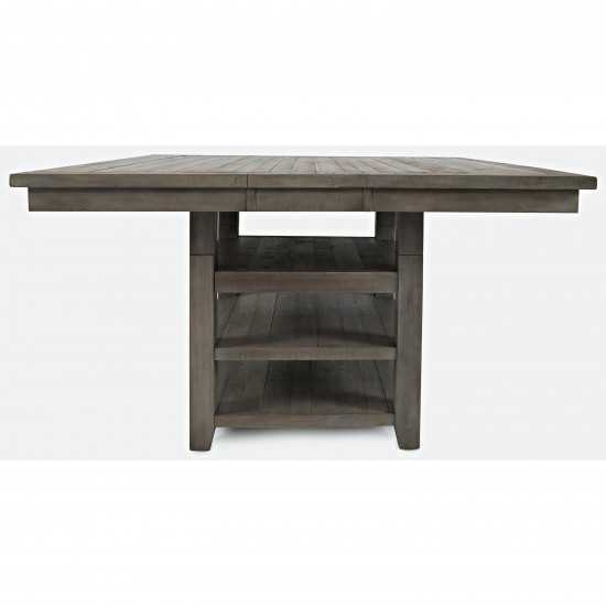 Outer Banks Reclaimed Pine Adjustable Height Storage Dining Table